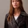 Faux Leather Moto Jacket