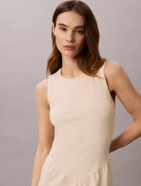 Flared Midi Dress