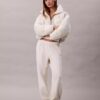 Fleece Velvet Monologo Sweatpants