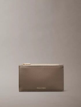 Foil Logo Double Zip Card Case Foil Logo Double Zip Card Case