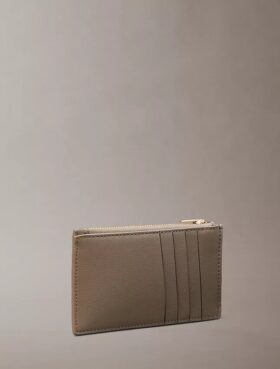 Foil Logo Double Zip Card Case Foil Logo Double Zip Card Case