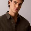 Garment Washed Twill Easy Overshirt Garment Washed Twill Easy Overshirt