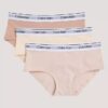 Girls Cotton Stretch 3-Pack Hipster
