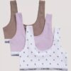 Girls Cotton Stretch 3-Pack Unlined Bralette