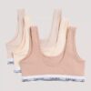 Girls Cotton Stretch 3-Pack Unlined Bralette