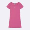 Girls Monogram Mini T-Shirt Dress