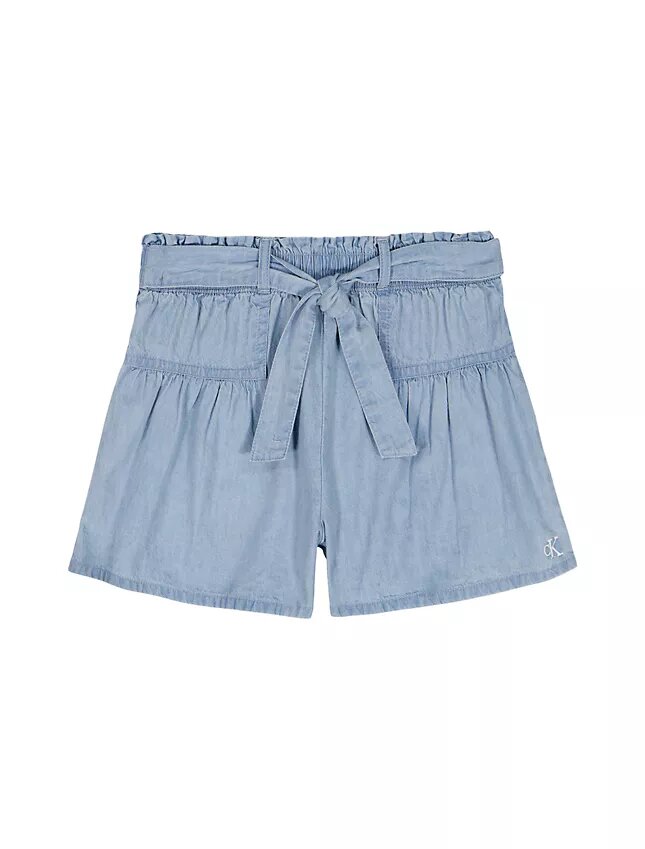 Girls Tie Waist Shorts Girls Tie Waist Shorts