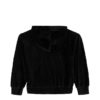Girls Velour Rib Hoodie Girls Velour Rib Hoodie