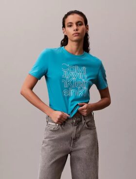 Glitter Logo Graphic Classic T-Shirt