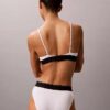 Graphic Monogram Microfiber Stretch Lightly Lined Triangle Bralette