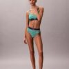 Graphic Monogram Microfiber Stretch Thong Graphic Monogram Microfiber Stretch Thong
