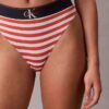 Graphic Monogram Microfiber Stretch Thong Graphic Monogram Microfiber Stretch Thong