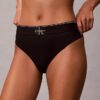 Graphic Monogram Microfiber Stretch Thong Graphic Monogram Microfiber Stretch Thong