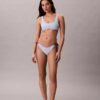 Graphic Monogram Swim Side Tie Bikini Bottom
