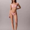 Graphic Monogram Swim Side Tie Bikini Bottom