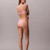 Graphic Monogram Swim Side Tie Bikini Bottom