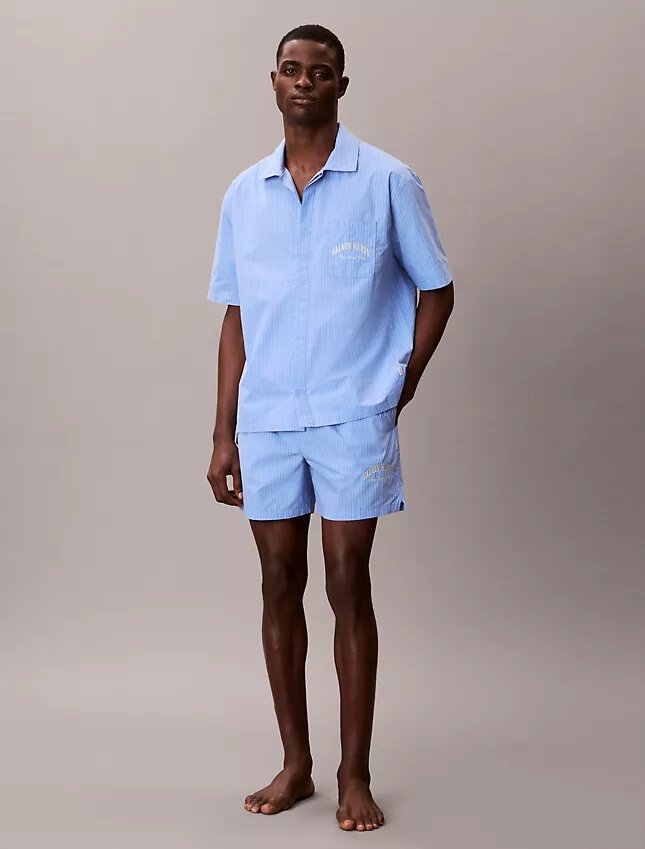 Heritage Classic Cotton Poplin Sleep Shorts Heritage Classic Cotton Poplin Sleep Shorts