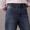 High Rise Straight Jeans