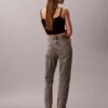 High Rise Straight Jeans