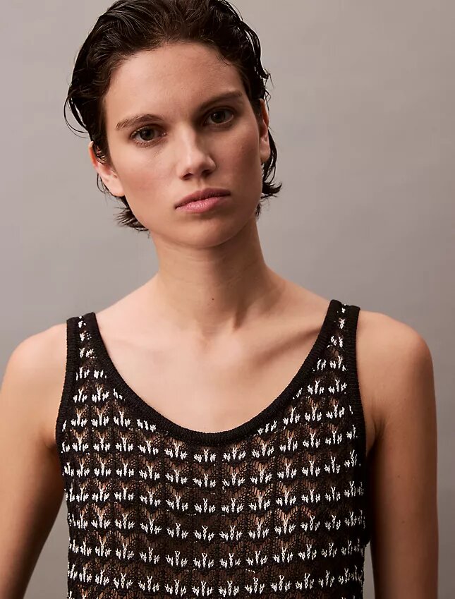 Jacquard Textured Tank Jacquard Textured Tank