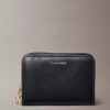 Leather Medium Zip Wallet Leather Medium Zip Wallet