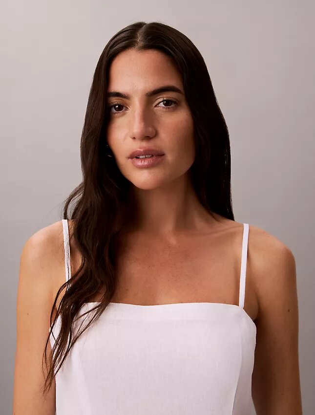 Linen Blend Dress Linen Blend Dress