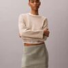 Linen Blend Mini Skort Linen Blend Mini Skort
