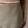 Linen Blend Mini Skort Linen Blend Mini Skort