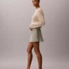 Linen Blend Mini Skort Linen Blend Mini Skort