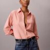 Linen Blend Relaxed Button-Down Shirt Linen Blend Relaxed Button-Down Shirt