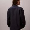 Linen Blend Relaxed Button-Down Shirt Linen Blend Relaxed Button-Down Shirt