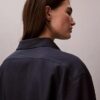 Linen Blend Relaxed Button-Down Shirt Linen Blend Relaxed Button-Down Shirt