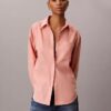 Linen Blend Relaxed Button-Down Shirt Linen Blend Relaxed Button-Down Shirt
