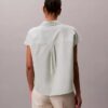 Linen Blend Short Sleeve Classic Shirt