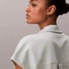 Linen Blend Short Sleeve Classic Shirt