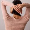 Linen Blend Wrap Sweater Linen Blend Wrap Sweater