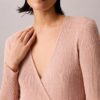 Linen Blend Wrap Sweater Linen Blend Wrap Sweater