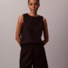 Linen Cotton Pull-On Shorts