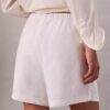 Linen Cotton Pull-On Shorts