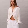 Linen Cotton Pull-On Shorts