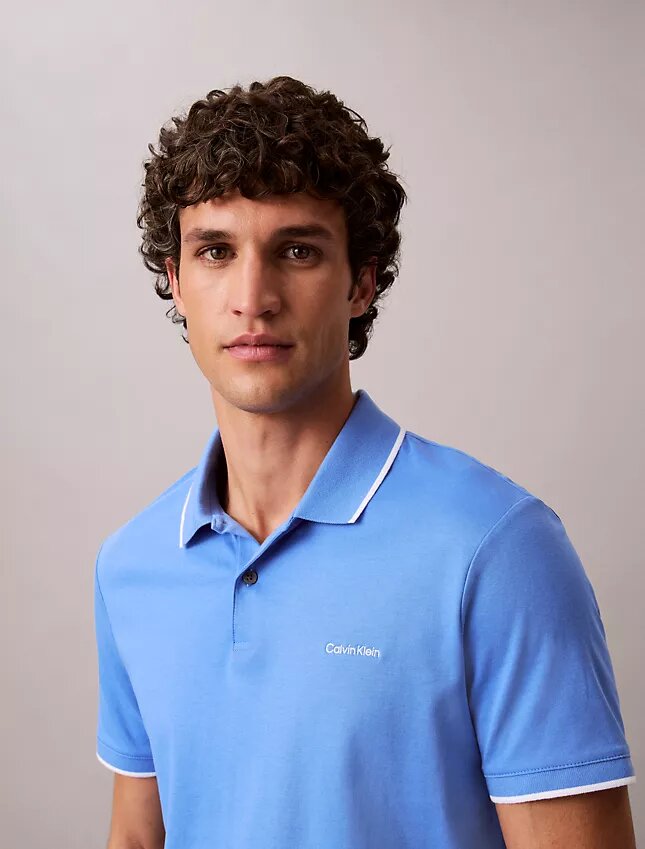 Liquid Touch Tipped Polo Shirt Liquid Touch Tipped Polo Shirt