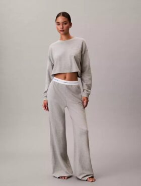 Logo Cotton Jersey Sleep Pant