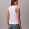 Logo Graphic Rib Tank Top