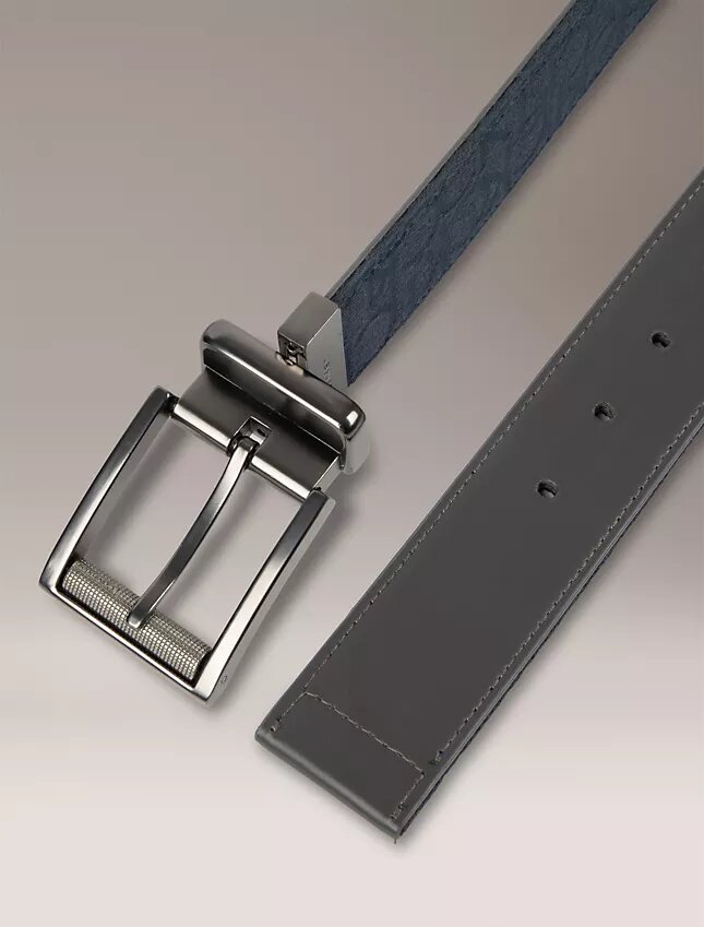 Logo Jacquard Reversible Belt Logo Jacquard Reversible Belt