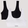 Logo Rib 2-Pack Bralette
