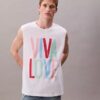 Marc Hundley Pride Viva Love Relaxed Tank Top