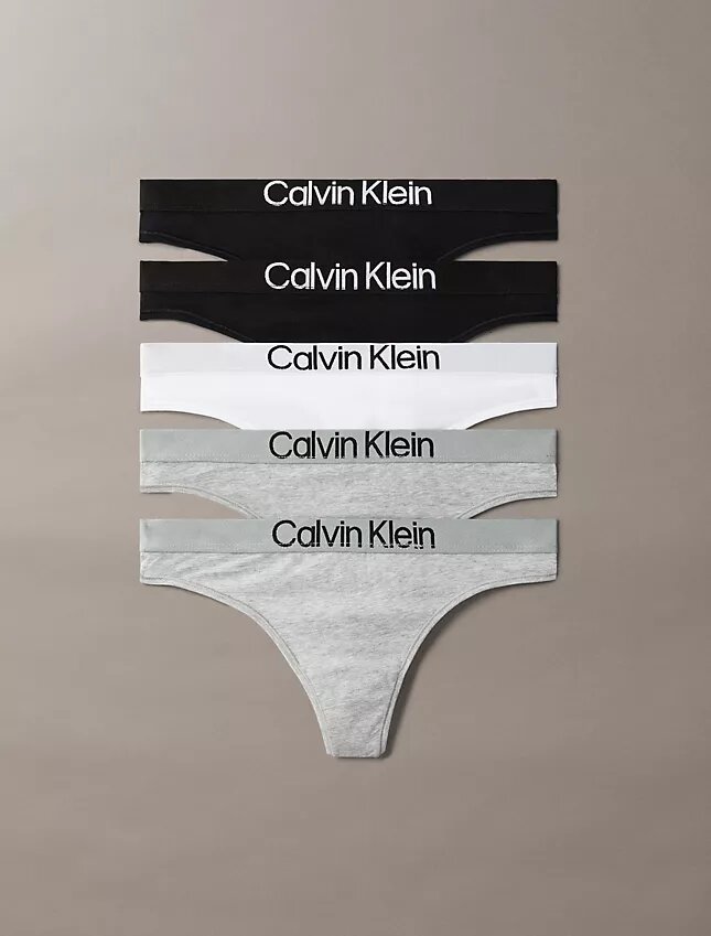 Maximum Cotton 5-Pack Thong Maximum Cotton 5-Pack Thong