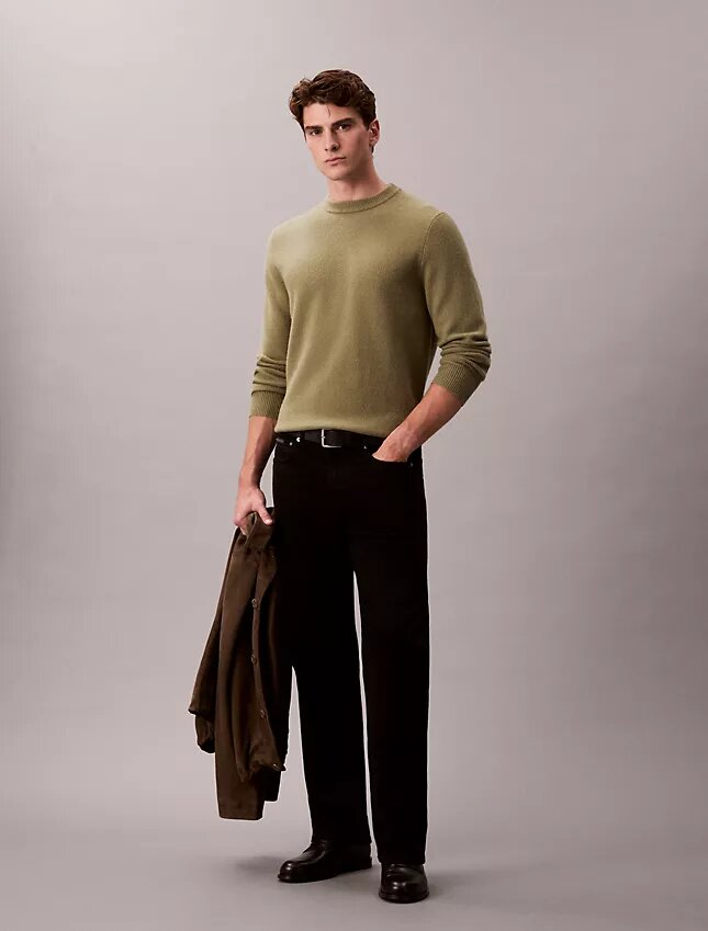 Merino Wool Relaxed Sweater Merino Wool Relaxed Sweater