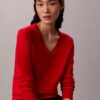 Merino Wool V-Neck Sweater