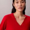 Merino Wool V-Neck Sweater
